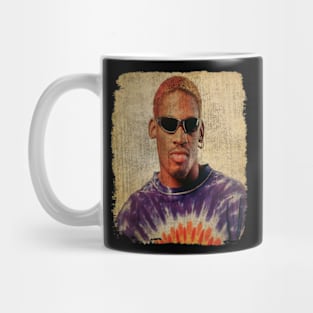 Dennis Rodman Vintage Mug